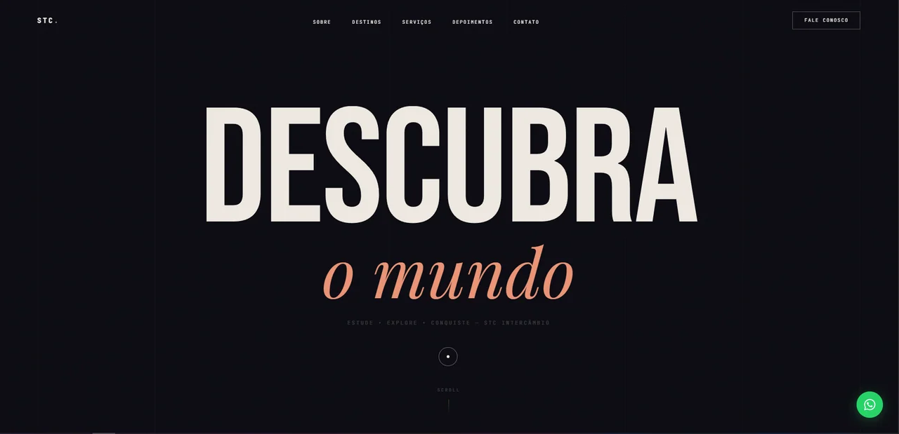STC Intercâmbio — versão nova